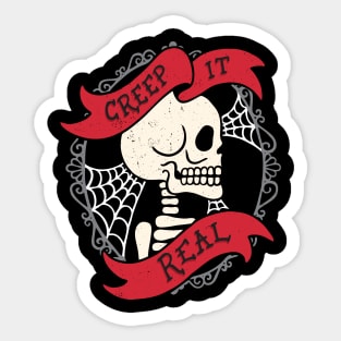 Creep It Real Sticker